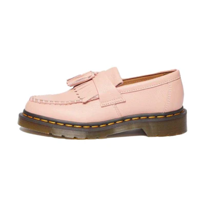 (W) Dr. Martens Dr.Martens Adrian Virginia Leather Tassel Loafers 'Peach Beige'