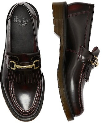 (Women) Dr. Martens Adrian Snaffle Smooth Leather Kiltie Loafer 'Cherry Red Arcadia' 25363600 Lookbook (Women) Dr. Martens Adrian Snaffle Smooth Leather Kiltie Loafer 'Cherry Red Arcadia' 25363600