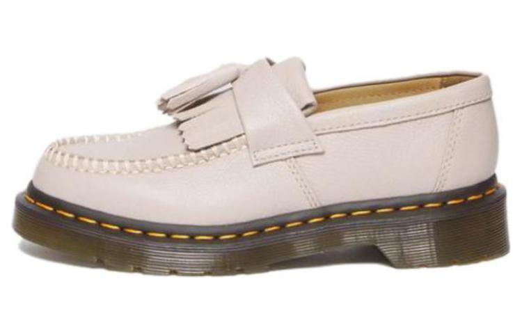 (Women) Dr. Martens Adrian Virginia Leather Tassel Loafers 'Vintage Taupe' 31245348
