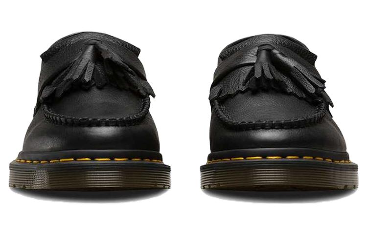 Shop (W) Dr. Martens Adrian Virginia 皮革流苏乐福鞋 黑色 22760001