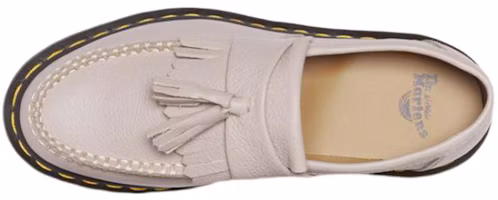 Shop Dr.Martens馬汀博士 PU 休閒舒適 樂福鞋 女款 灰色