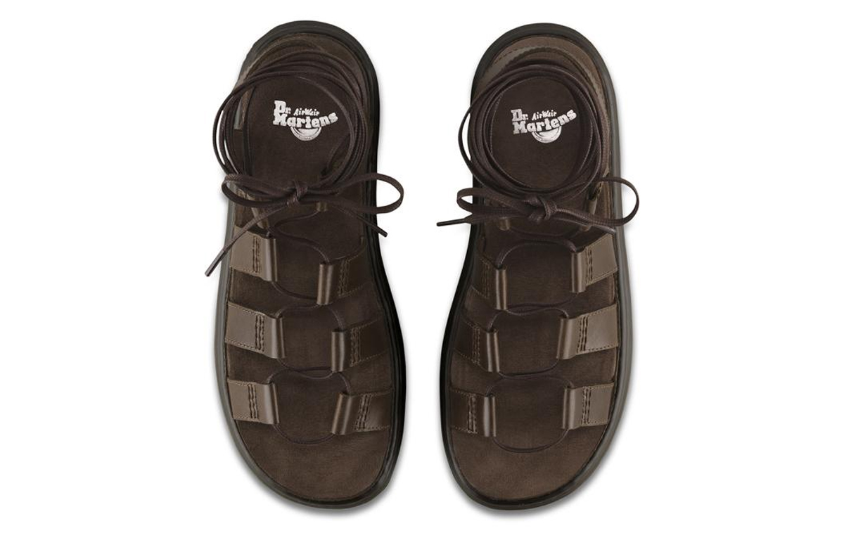 Shop (Women) Dr. Martens Ankle Strap Roman Sandal 'Brown' 23768201
