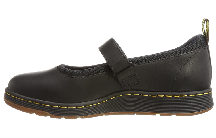 (Women) Dr. Martens Askins 'Black Velcro Retro Casual' 22624001