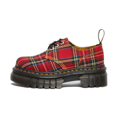 (W) Dr. Martens Audrick 3-Eye Shoe 'Punk Red'