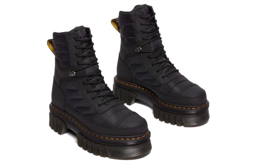 Lookbook (Women) Dr. Martens Audrick 'Black Leather Platform Boots' 31212001