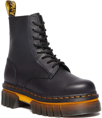 Dr. Martens AUDRICK 皮革 8孔系帶厚底 短中筒 馬丁靴 女款 黑色 Order Dr. Martens AUDRICK 皮革 8孔系帶厚底 短中筒 馬丁靴 女款 黑色