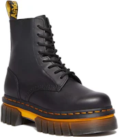 Order Dr. Martens AUDRICK 皮革 8孔系帶厚底 短中筒 馬丁靴 女款 黑色