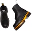 Purchase (W) Stivaletti Platform in Pelle con Suola a Contrasto Dr. Martens Audrick ''Nero'' 30671001