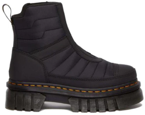 (W) Dr. Martens Audrick Botas Plataforma Punta Redonda de Cuero Negro 30915001 Order (W) Dr. Martens Audrick Botas Plataforma Punta Redonda de Cuero Negro 30915001