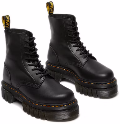 (W) Botas de Plataforma de Cuero Dr. Martens Audrick 'Negro' 27149001 Purchase (W) Botas de Plataforma de Cuero Dr. Martens Audrick 'Negro' 27149001