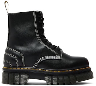 馬汀博士 Audrick 皮革 厚底系帶 短筒 馬丁靴 男女同款 黑色 Buy 馬汀博士 Audrick 皮革 厚底系帶 短筒 馬丁靴 男女同款 黑色