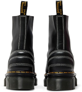 馬汀博士 Audrick 皮革 厚底系帶 短筒 馬丁靴 男女同款 黑色 Details for 馬汀博士 Audrick 皮革 厚底系帶 短筒 馬丁靴 男女同款 黑色