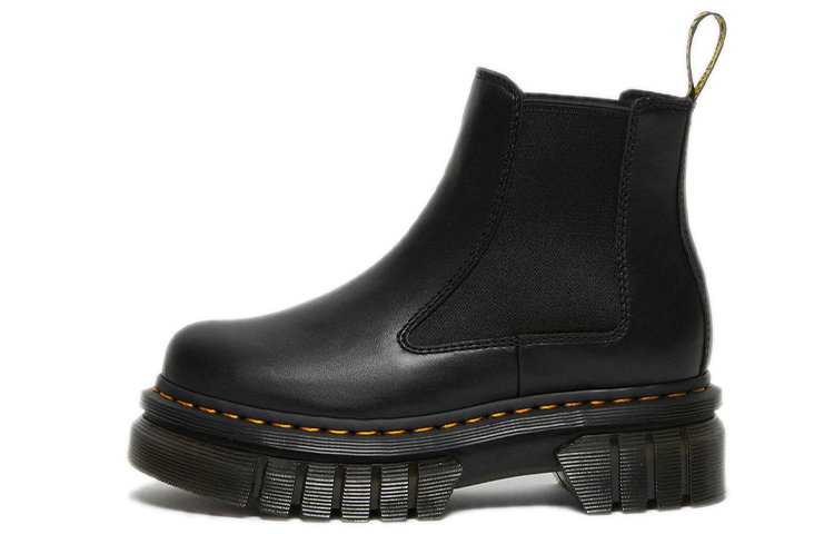 (Women) Dr. Martens Audrick Nappa Leather Platform Chelsea Boots 'Black' 27148001