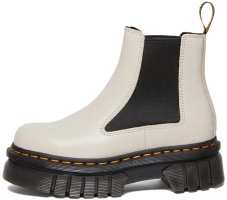 (Women) Dr. Martens Audrick Nappa Leather Platform Chelsea Boots 'Cobblestone Grey' 27148055 Buy (Women) Dr. Martens Audrick Nappa Leather Platform Chelsea Boots 'Cobblestone Grey' 27148055