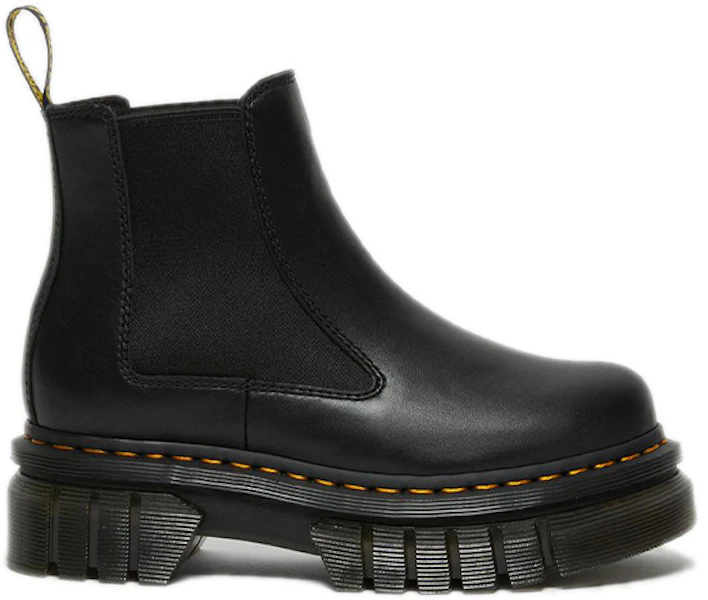 Dr. Martens Audrick 耐磨舒適皮革厚底切爾西靴 女款 炭黑 Lookbook Dr. Martens Audrick 耐磨舒適皮革厚底切爾西靴 女款 炭黑