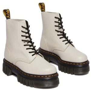 (W) Dr. Martens Audrick Nappa Leather Platform Ankle Boots 'Abu-abu Cobblestone' 27149055 Lookbook (W) Dr. Martens Audrick Nappa Leather Platform Ankle Boots 'Abu-abu Cobblestone' 27149055