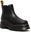Shop Dr. Martens Audrick 耐磨舒適皮革厚底切爾西靴 女款 炭黑