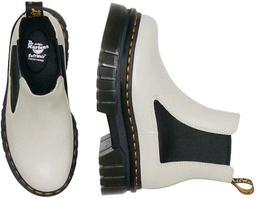 (Women) Dr. Martens Audrick Nappa Leather Platform Chelsea Boots 'Cobblestone Grey' 27148055 Purchase (Women) Dr. Martens Audrick Nappa Leather Platform Chelsea Boots 'Cobblestone Grey' 27148055