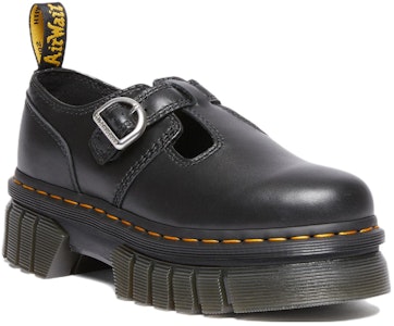 (W) Dr. Martens Audrick Nappa Lux Platform Mary Jane 'Hitam' 30685001 Order (W) Dr. Martens Audrick Nappa Lux Platform Mary Jane 'Hitam' 30685001