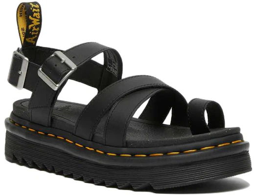 (Women) Dr. Martens Avry Hydro Leather Strap Sandal 'Black' 27345001 Order (Women) Dr. Martens Avry Hydro Leather Strap Sandal 'Black' 27345001