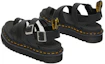 Shop (Women) Dr. Martens Avry Hydro Leather Strap Sandal 'Black' 27345001