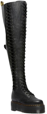 (Women) Dr. Martens Azreya Max Leather 26-Eye Platform Boots 'Black' 27360001 Order (Women) Dr. Martens Azreya Max Leather 26-Eye Platform Boots 'Black' 27360001
