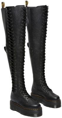 (Women) Dr. Martens Azreya Max Leather 26-Eye Platform Boots 'Black' 27360001 Lookbook (Women) Dr. Martens Azreya Max Leather 26-Eye Platform Boots 'Black' 27360001