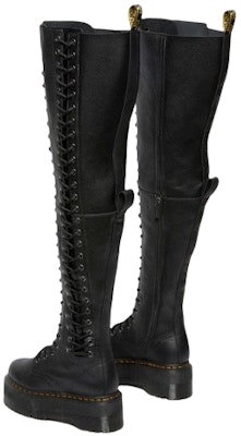 (Women) Dr. Martens Azreya Max Leather 26-Eye Platform Boots 'Black' 27360001 Shop (Women) Dr. Martens Azreya Max Leather 26-Eye Platform Boots 'Black' 27360001