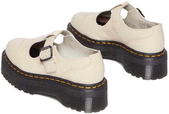 (Women) Dr. Martens Bethan Pisa Leather Platform Mary Jane 'Parchment Beige' 30617292 Shop (Women) Dr. Martens Bethan Pisa Leather Platform Mary Jane 'Parchment Beige' 30617292