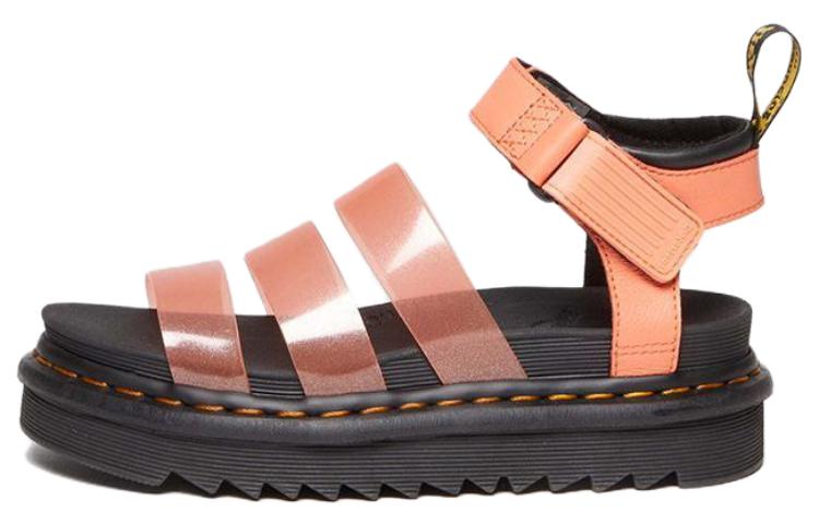 (W) Dr. Martens Blaire 'Orange Leather Sandal'