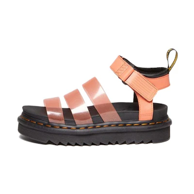 (W) Dr. Martens Blaire 'Orange Leather Sandal'