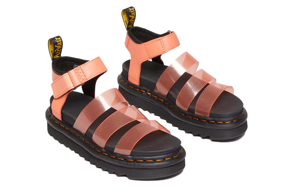 (W) Dr. Martens Blaire 'Orange Leather Sandal' 圖 3