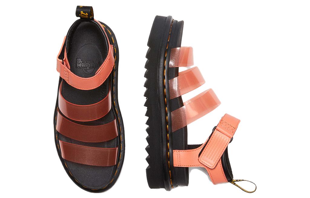 (W) Dr. Martens Blaire 'Orange Leather Sandal' 圖 5