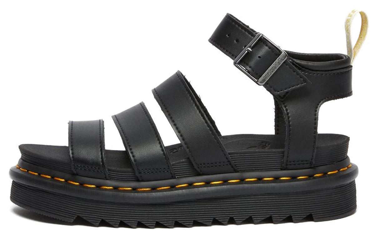 (Women) Dr. Martens Blaire Fashion Lihgt Platform Sandals Black 23806001