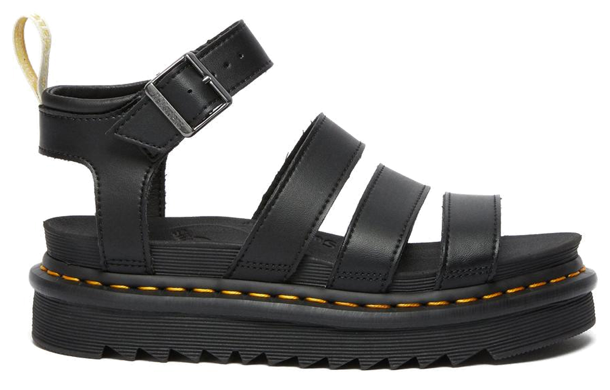Shop (W) Sandal Platform Fesyen Dr. Martens Blaire Hitam 23806001