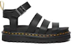 Shop (W) Sandal Platform Fesyen Dr. Martens Blaire Hitam 23806001