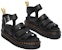 (W) Sandal Platform Fesyen Dr. Martens Blaire Hitam 23806001