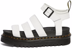(Women) Dr. Martens Blaire Hydro Leather Strap Sandal 'White' 25768100 (Women) Dr. Martens Blaire Hydro Leather Strap Sandal 'White' 25768100