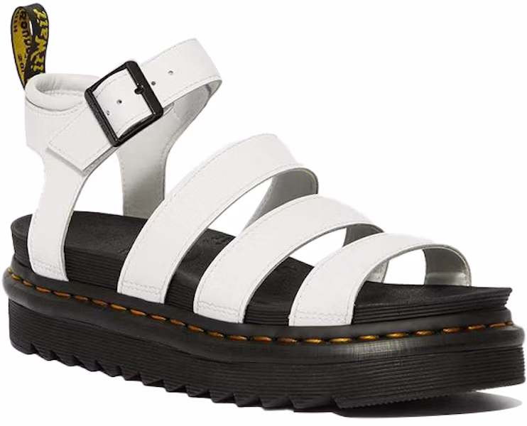 (Women) Dr. Martens Blaire Hydro Leather Strap Sandal 'White' 25768100 Lookbook (Women) Dr. Martens Blaire Hydro Leather Strap Sandal 'White' 25768100