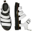 Shop (Women) Dr. Martens Blaire Hydro Leather Strap Sandal 'White' 25768100