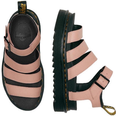 (Women) Dr. Martens Blaire Leather 'Comfort Thick Sole Fashion Pink Sandal' 30706329 Purchase (Women) Dr. Martens Blaire Leather 'Comfort Thick Sole Fashion Pink Sandal' 30706329