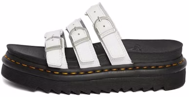 (Women) Dr. Martens Blaire Leather Platform Sandal 'Black and White' 25456100 (Women) Dr. Martens Blaire Leather Platform Sandal 'Black and White' 25456100