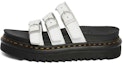 Buy (W) Dr. Martens Blaire Sandal Platform Kulit 'Hitam dan Putih' 25456100