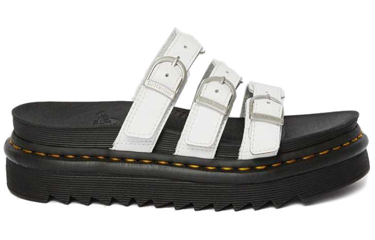 Order (W) 닥터마틴 블레어 흑백 플랫폼 샌들 25456100