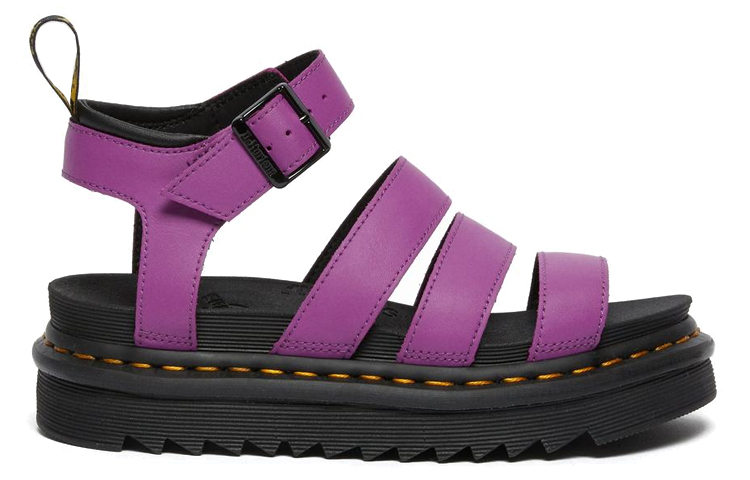 (W) Dr. Martens Blaire Leather Strap Sandals 'Purple' 圖 2