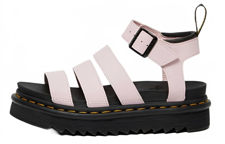 (Women) Dr. Martens Blaire Sandal 'Pink Comfort Fashion Belt' 26555279