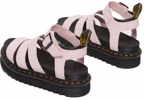 Shop Dr. Martens 馬汀博士 Blaire 皮革 舒適時尚腰帶 涼鞋 女款 粉色