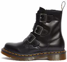 (Women) Dr. Martens Blake Boot High Top Casual Martin Boots Black 13665001 (Women) Dr. Martens Blake Boot High Top Casual Martin Boots Black 13665001