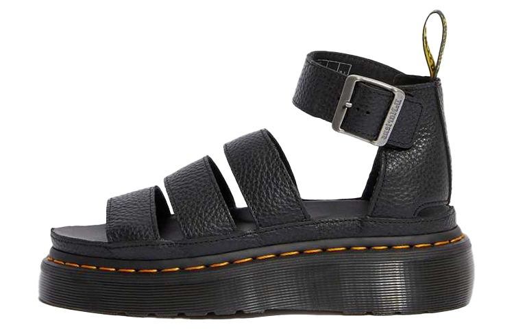 Buy (W) Dr. Martens Clarissa II Sandalias de Plataforma de Cuero 'Negro' 24476001