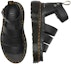 Lookbook (W) Dr. Martens Clarissa II Sandal Platform Kulit 'Hitam' 24476001